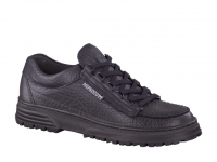 chaussure mephisto lacets cruiser cuir texturé noir